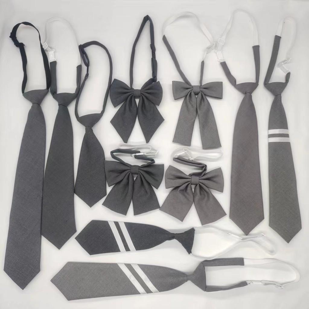 Childrens School Style Necktie Set With Polyester Fabric For Kids Dress Up