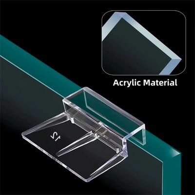 5/6/8/10/12mm Fish Tank Cover Plate Clip Brackets 5pcs Aquarium Acrylic Clip Glass Cover Support Holders Clamps Accessories