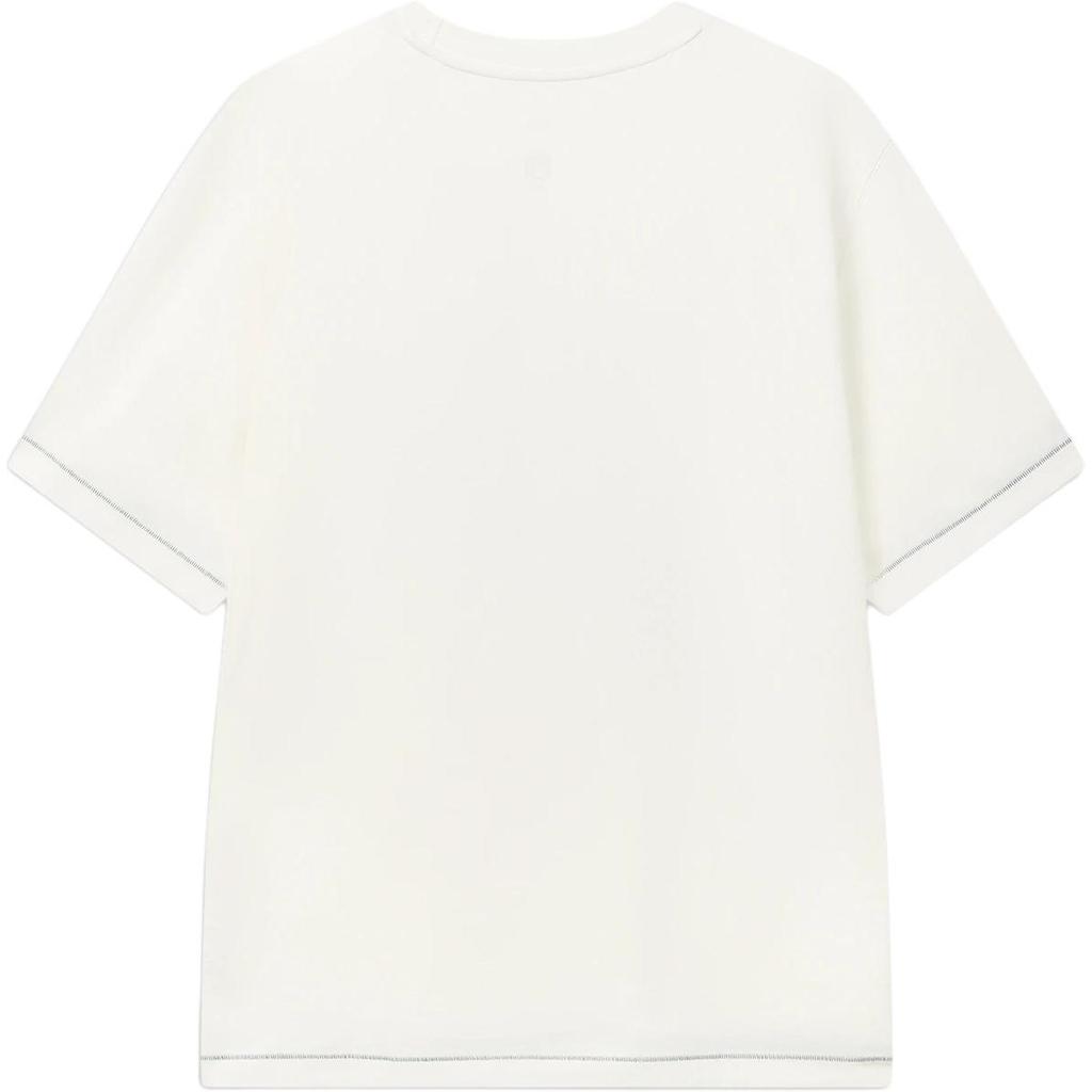 Li Ning × Palace Museum Collaboration Chinese Culture Series Letter Print Comfortable Short Sleeve T-Shirt Men Tops AHSW331-1