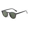 Classic Vintage Tortoiseshell Small Round Sunglasses for Men Women Brand Design Classic Green Sun Eyeglasses Lentes De Sol Mujer Gafas