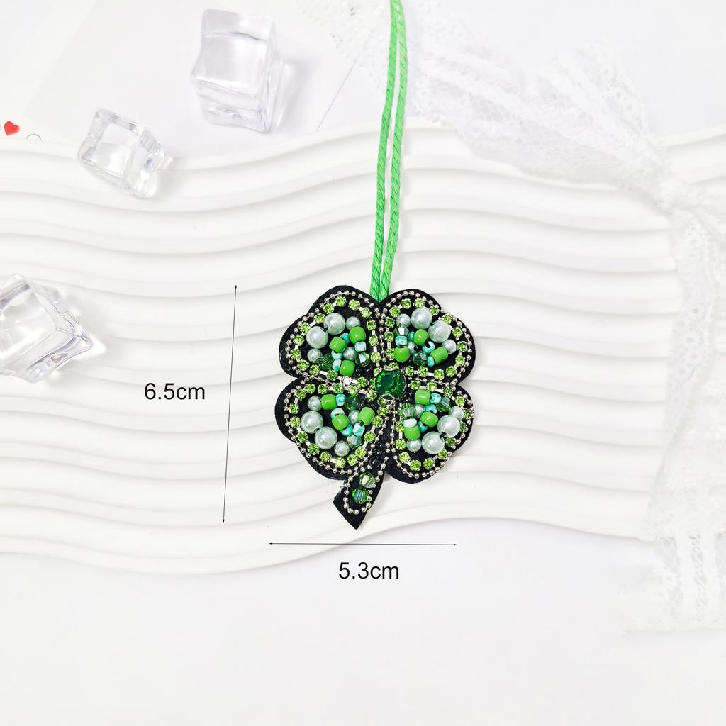 5-10cm Coconut Tree Decor Rainbow Patch Beaded Pendant For Clothing Applique Tropical Decor Wall Decor