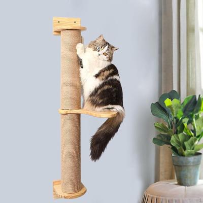 Cat Scratch Post, Board,Cat Exercise Plaything, Furniture Activity Tree for Kitty