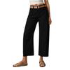 Women's Fashionable Solid Color Pocket Casual Versatile Straight Leg Jeans