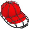 A Top Quality Multifunctional Baseball Cap Washer Fit Hat Washer Frame PP Washing Cage Double-deck Hat Cleaners Protector