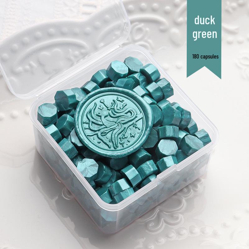 Metallic Wax Granules for Sealing Stamps: Ideal for Invitations, Envelopes & Letters.