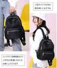 zhongningyifeng ZNYF Backpack for Small Mini Cute Nylon Bag for Design Wide Women, Backpack, Girls, Waterproof, Lightweight, Popular, 3-Way (Black