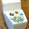 Cartoon Toilet Sticker WC Self Adhesive Mural Ocean Fish Wall Sticker Bathroom Toilet Lid Sticker Decal Home Decoration