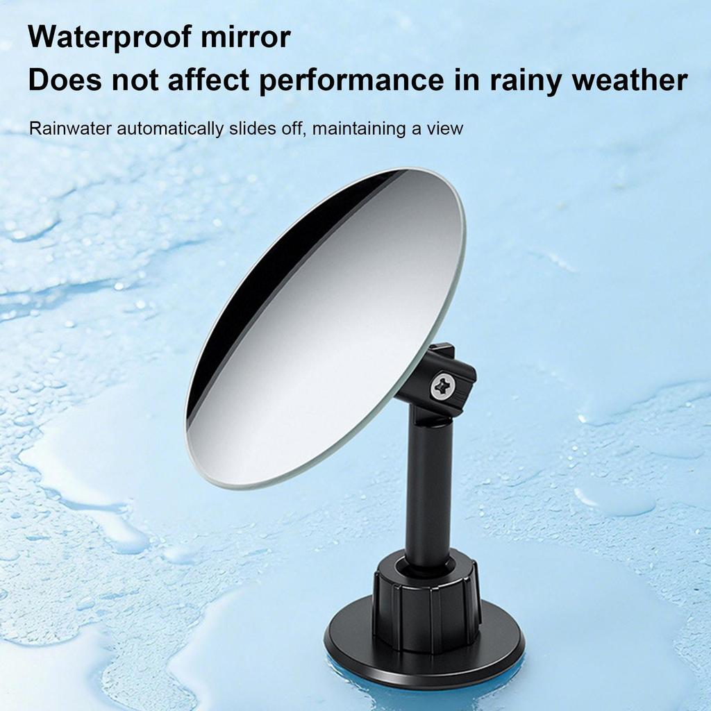 New Blind Spot Mirror For Car Adjustable Hydrophobic Reversing Assistance Wide Angle Side Rear Mirrors For Truck Auto Automotive