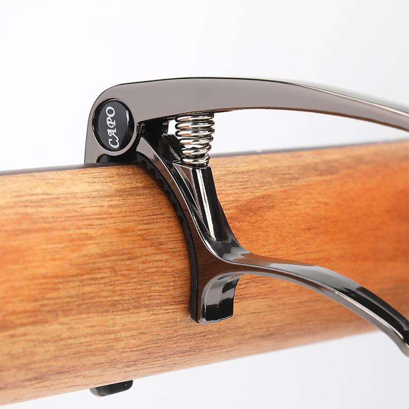 Universal Zinc Alloy Guitar Capo for Folk and Classical Instruments