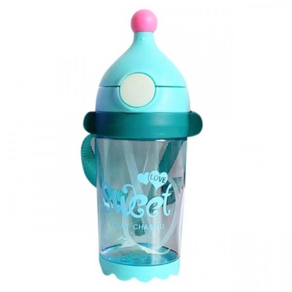 Buy Tasse D Apprentissage De La Corde Pour Bebe Resistante A La Chute Avec Paille Bleu At Affordable Prices Free Shipping Real Reviews With Photos Joom