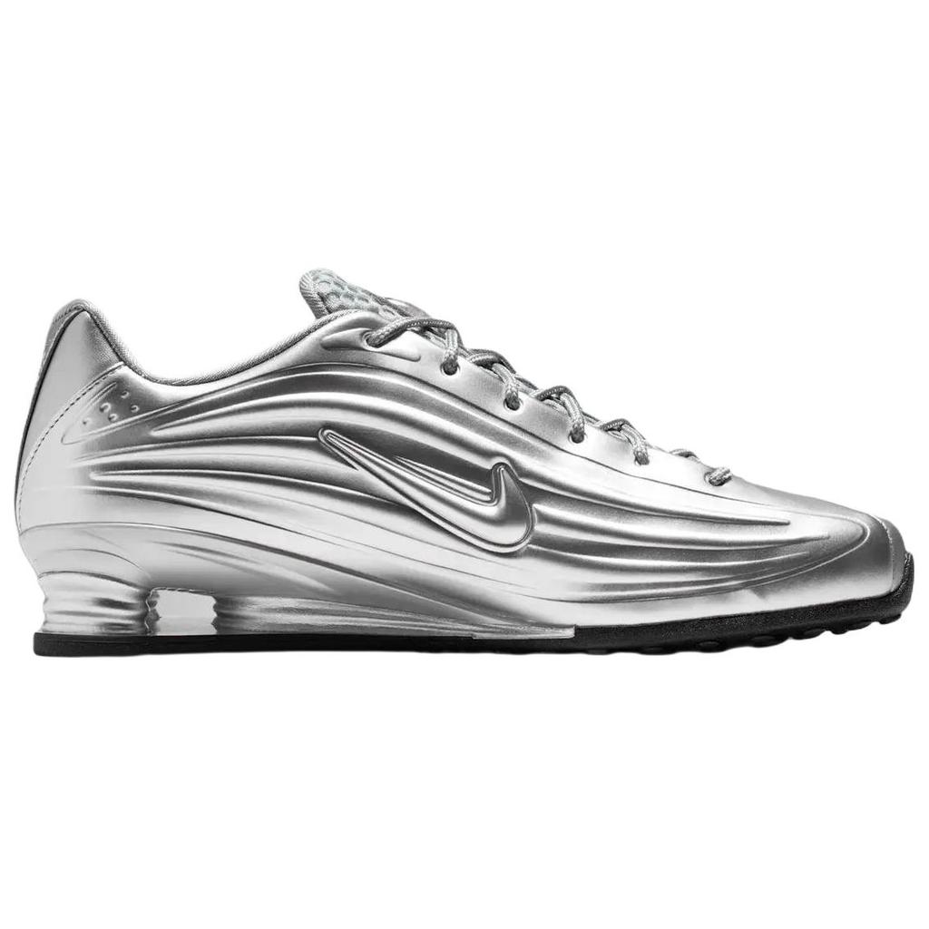Nike  Shox Z Metallic Silver Black Women Sneakers IO7843-002