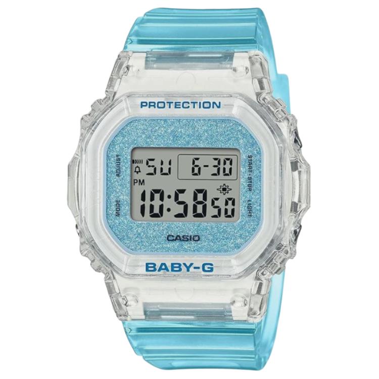 CASIO BABY G Quartz Movement Resin Strap Watch Unisex Gray Dial BGD-565GC-2JF Gray Dial
