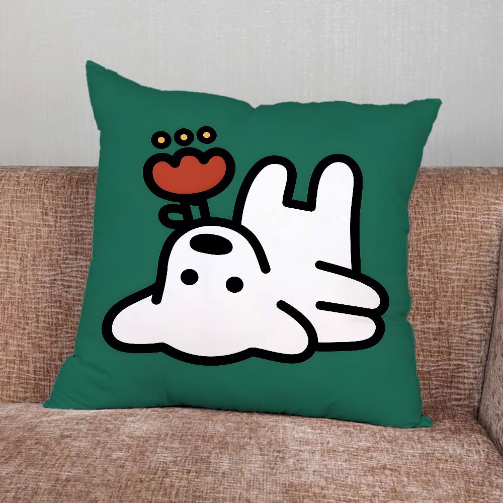 

Dog Cute M-Matsui Art Pillow Case For Home Bedroom Car Office Decoration Living Room Sofa Cushion Cover Suitable 16x16Inch