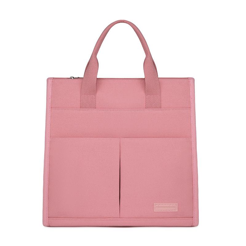 The Handbag Is Fashionable and Simple The Computer Bag Is Lightweight The Document Bag Is A Tote Bag