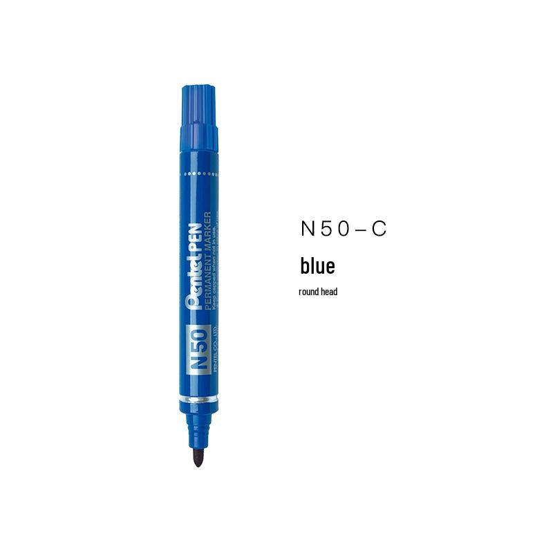 Экологичный маркер Pentel, Алюминиевый корпус, Водостойкий для металла, стекла, пластика (N50/N60)
