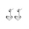 Chic Two-Way Heart Earrings: Niche Design, Elegant and Luxurious