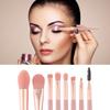 8-teiliges Make-up Kosmetik Pinsel Set Rougepinsel / Foundationpinsel / Lidschattenpinsel / Halo Dye
