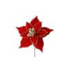 High-grade Simulation Christmas Flower Vibrant Colors Festive Glitter Flower  Party