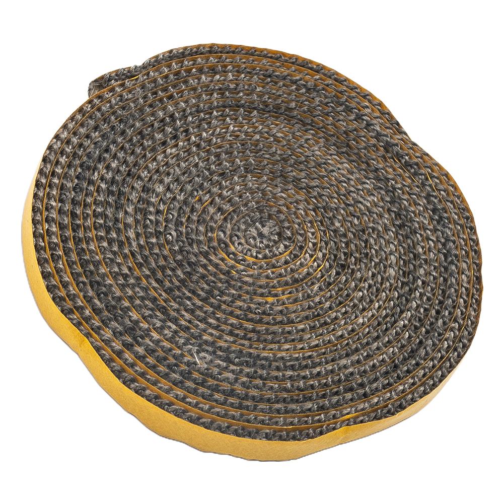 Sealing Tape for Fireplace Glass Door 4M Length 10mm Wide and 2mm Thick for Replacement and Sealing Applications