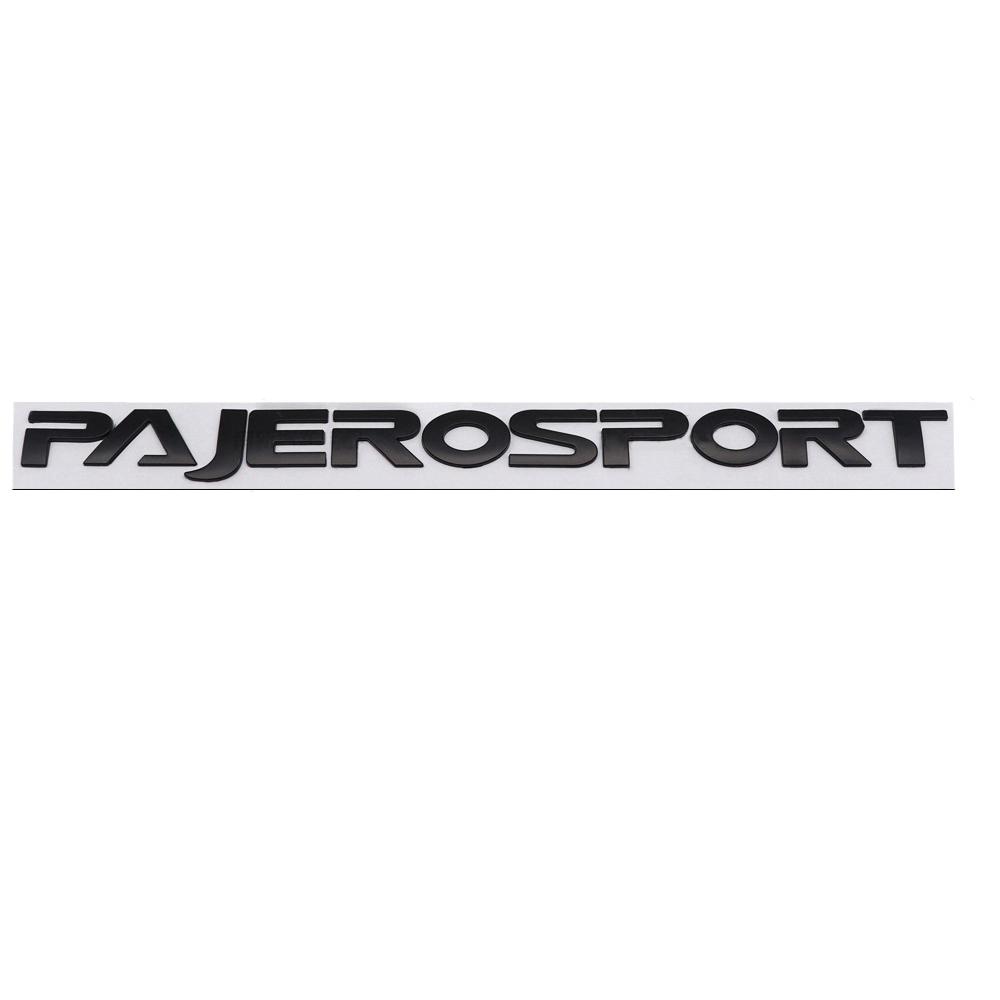 Car Head Hood Letters Logo Words Decals Sticker For Mitsubishi Pajero Sport Emblem Badge Styling Decoration Accessories