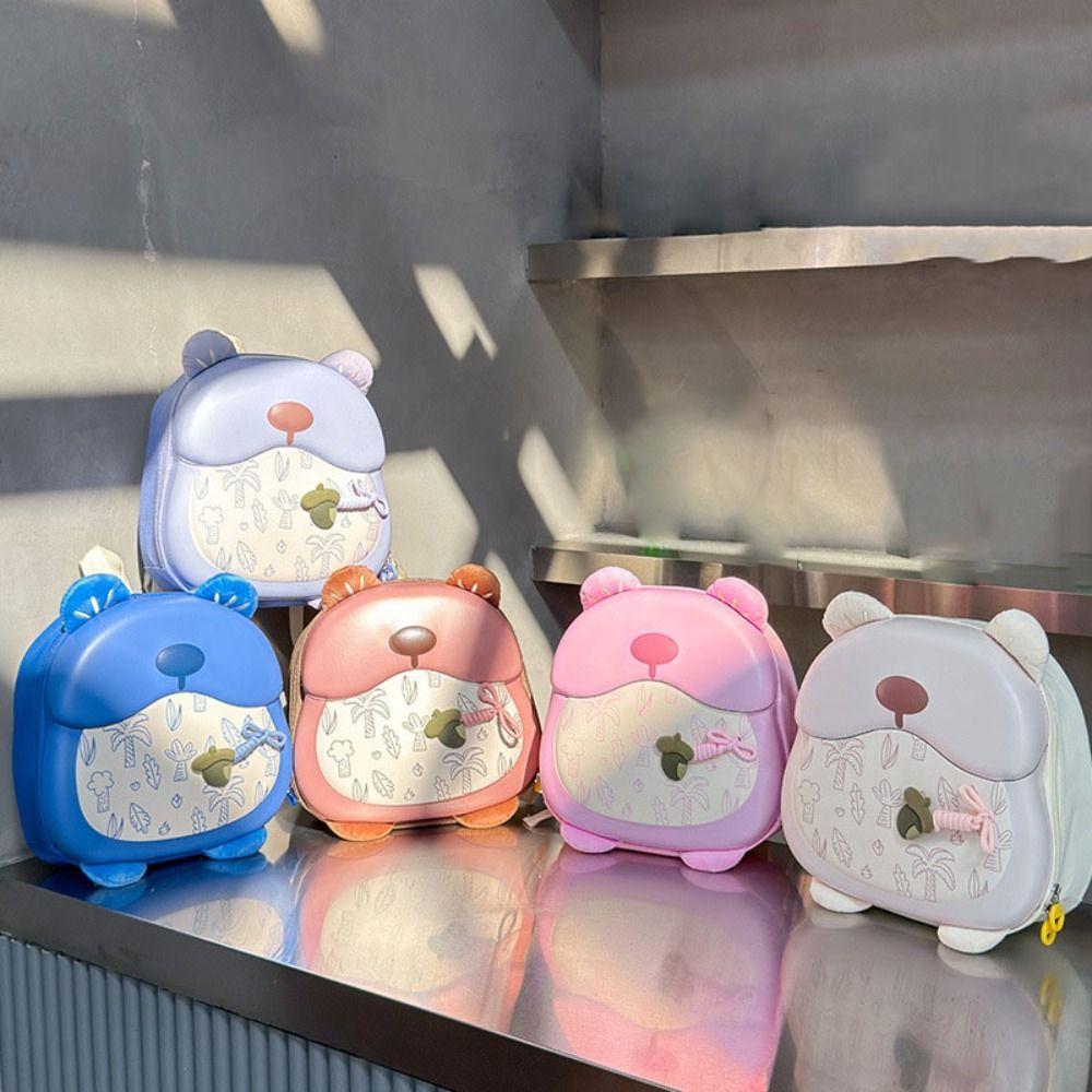 Oxford Cartoon Kids Backpacks Bear Toddler Daycare Bag Fashion Children's School Bag  Boys