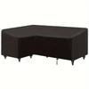 L-shaped Outdoor Sofa Cover, Windproof and UV-proof Polyester Outdoor Furniture Cover, Outdoor Furniture Cover