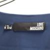 LOVEMOSCHINO Made in Italy Wool Blend No sleeve one piece 6 Navy Women Used