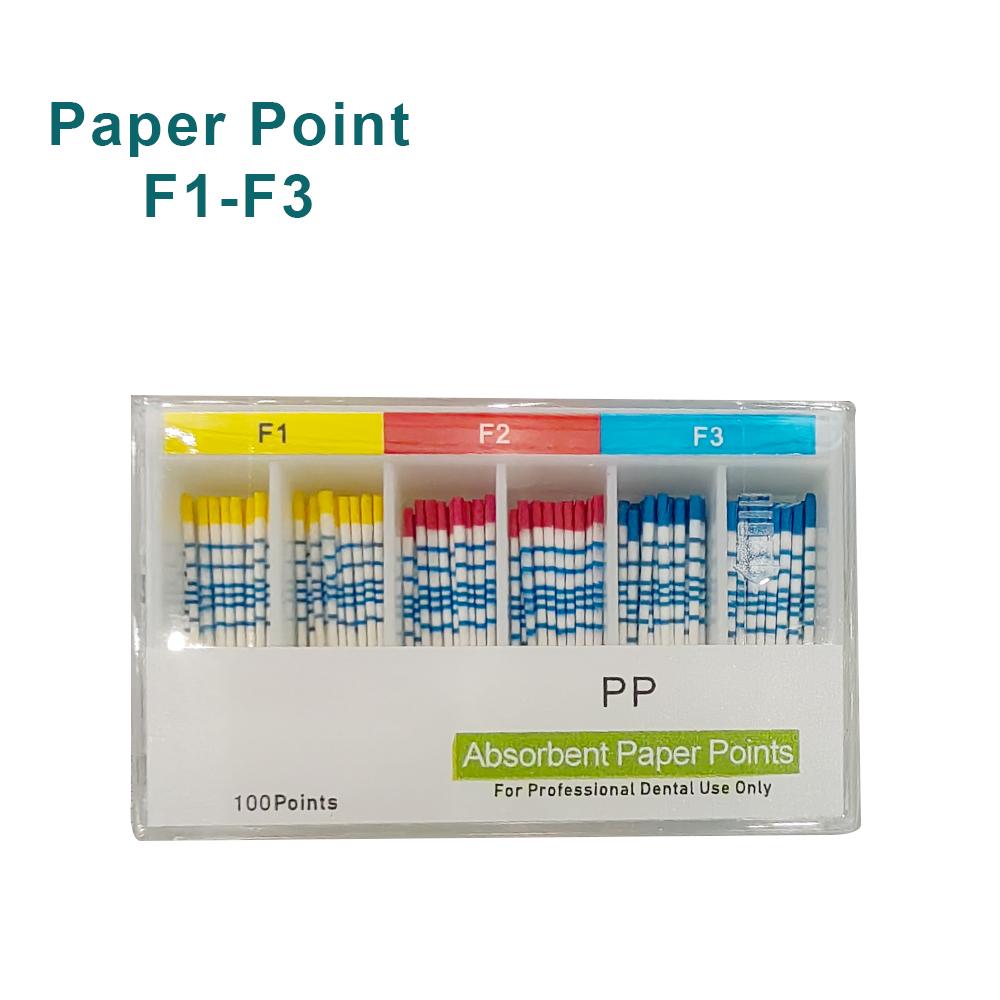 0.02 0.04 0.06 Dental Filling Material Dentist Product Root Canal Endodontic Paper Tips Dental Absorbent Paper Points