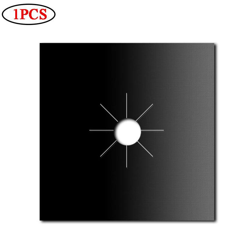 2025 New Jesoo Teflon Gas Stove Protector Mat High Temperature Resistant Oilproof Clean Pad American Style Kitchen Gadget
