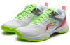 Li Ning Gladiator Cushioning, Wear Resistant Low top Badminton Shoes Unisex Fluorescent Flame Red AYZT011-2
