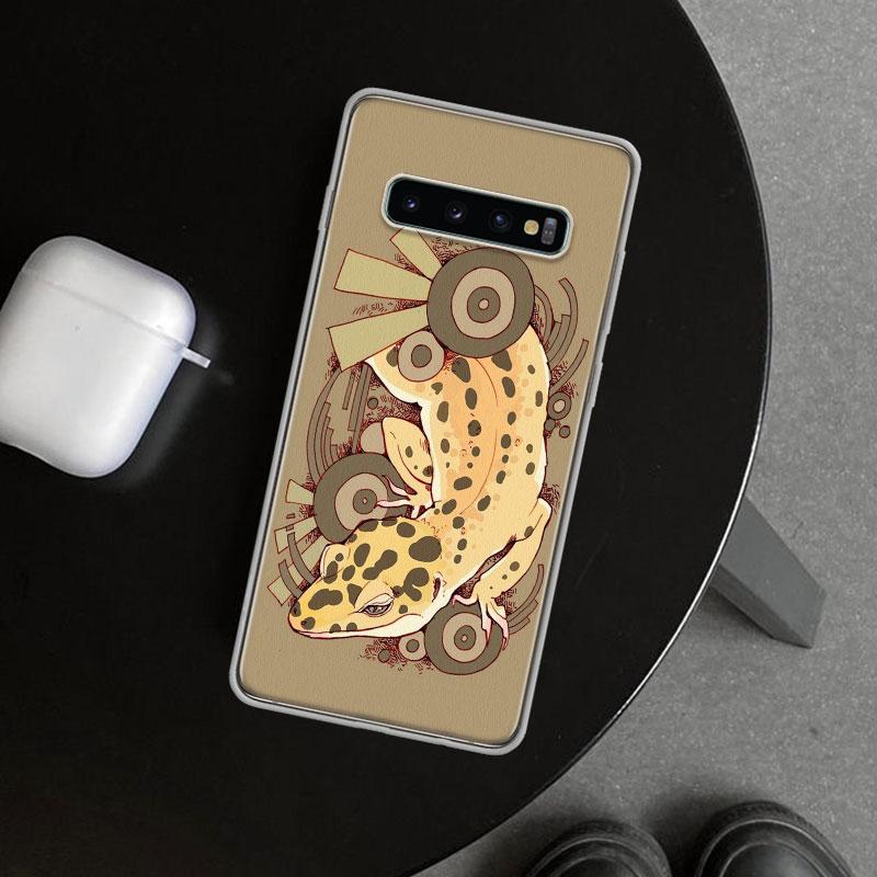 Lizards Geckos Phone Case Cover for Samsung Galaxy S26 S25 Edge S24 S23 Ultra S22 Plus S21 FE S20 + Art Customized Fundas Galaxy