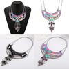 Bohemian Geometric Retro Necklace With Alloy Finish For Unisex Travel Gift