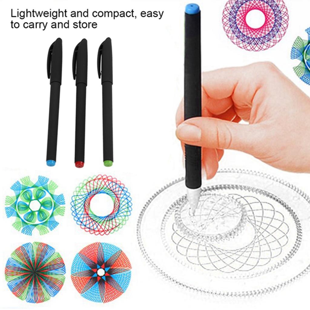 Children Art Drawing Geometric Ruler Template Graffiti Painting Tool Educational Toy
