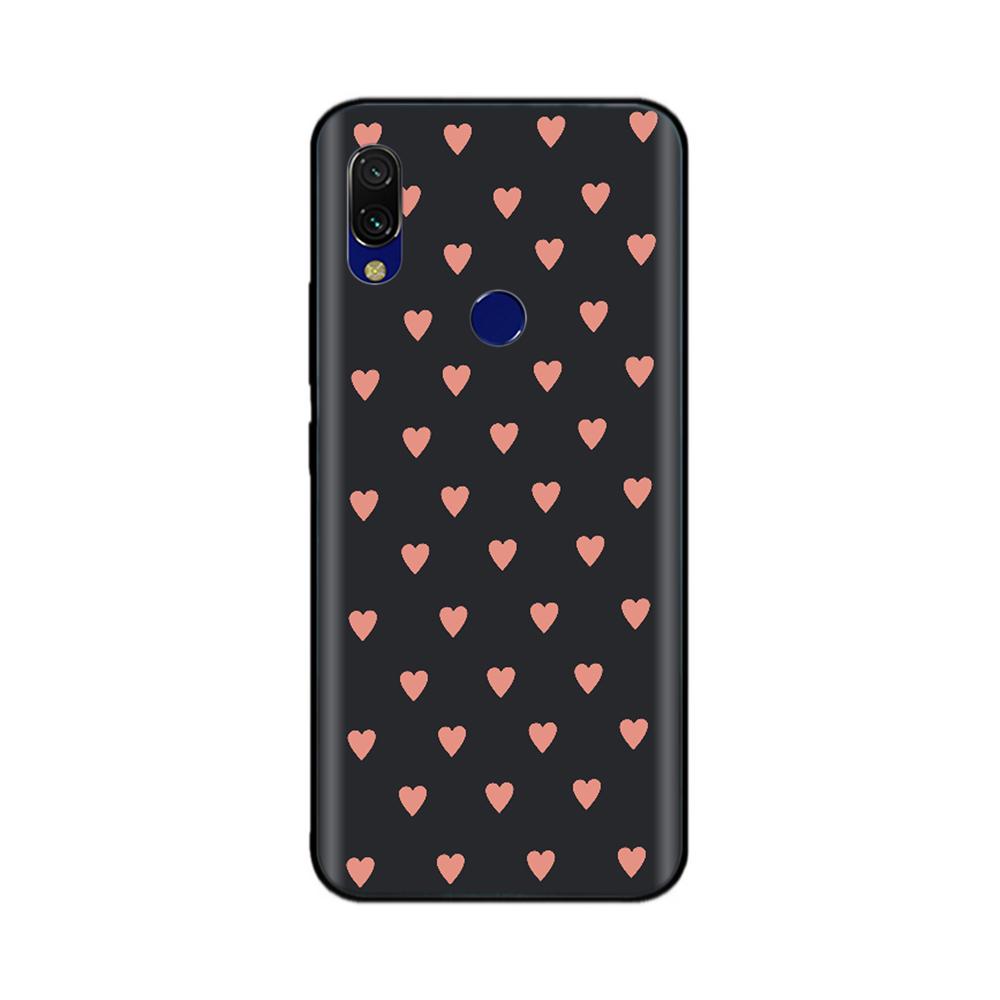For Xiaomi Redmi 7 Case Redmi7 Black Silicon Bumper Soft Tpu Phone Case Cover For Xiaomi Redmi Note 7 Pro Note7 Case Funda Coque