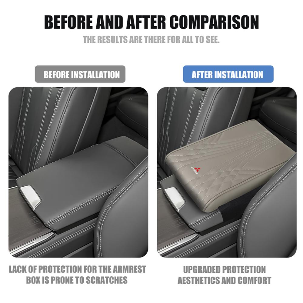 Car Universal Comfort Memory Foam Armrest Box Booster Cushion For Mitsubishi Space Star Asx Cross Pajero Lancer 9 Outlander Xl