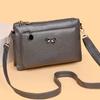 Messenger Bag Middle-aged Mother Bag Soft Leather Women's Bag Shoulder Bag