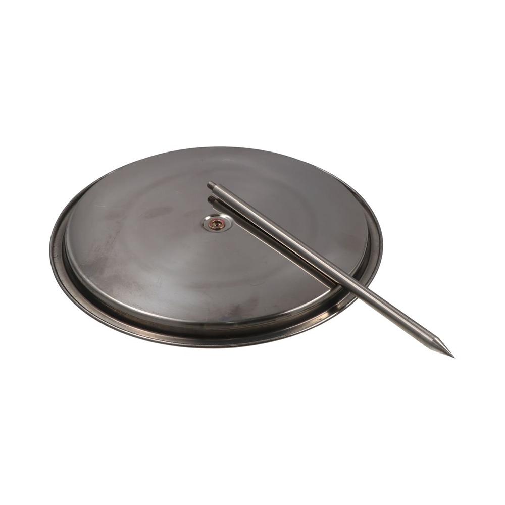 With Round Base Tray Barbecue Grilling Rack Stainless Steel Chicken Roasting Rack Meats