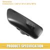 LED Side Marker Light 30722641 Front Driver Passenger Turn Signal Lights Fender Sidemarker Lamps for Volvo S60 Black Lens Amber LED Light 1 Pair