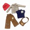 [Maidscp] 16 BJD Doll Clothes 30cm YoSD Bear Outfit Retro Corduroy 5-Piece Set