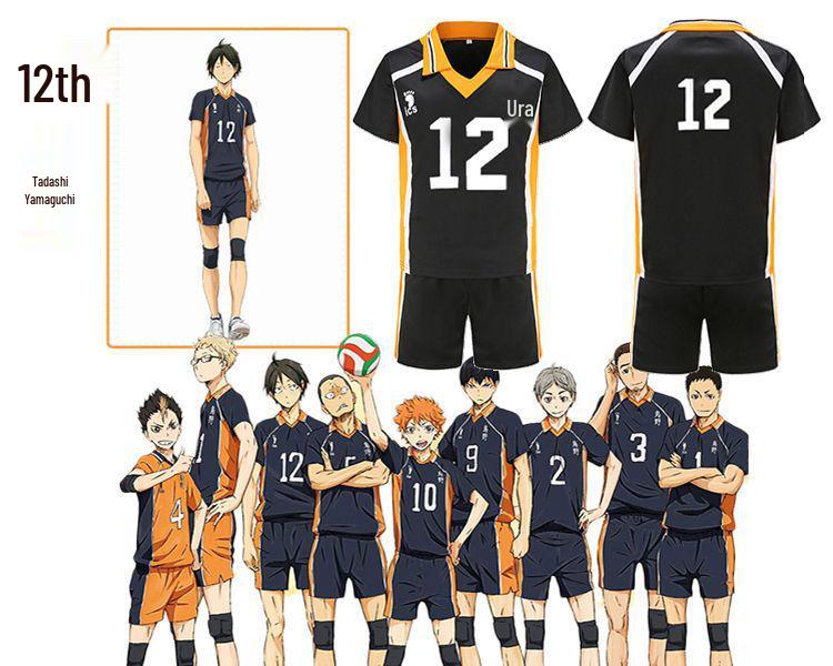 Haikyuu Karasuno High School Volleyball Uniform Cosplay Jersey