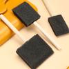 Sponge Brushes Set For Painting And Crafting With Foam Heads And Ergonomic Wood Grips for Various Painting Coloring Task