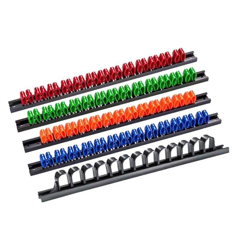 Convenient Repair Tool Display Shelf Practical Screwdriver Wrench Display Organizer Rail Rack for Garage Workshops