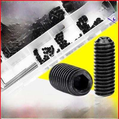 High-Strength 12.9 Grade Hex Socket Headless Machine Screw Set