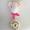 Interactive Plush Dog Toy Squeaky Stuffed Animal Dog Chew Toy Cotton Rope Tug of War Toy for Dogs Teeth Cleaning Puppy Teething