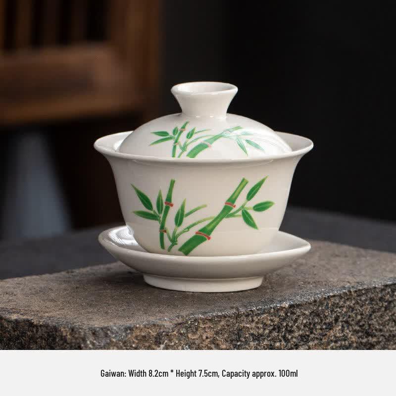Chinese Ceramic Gaiwan Tea Bowl