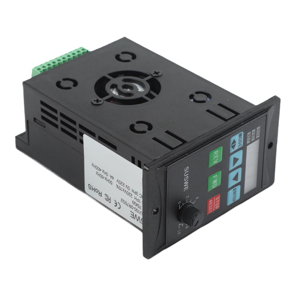 1ph To 3ph Converter 750W for vfd LED Digital Display RS485 Communication Forward reverse Switching For Water Pumps
