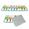 110x36cm Musical Piano Mat for Kids Toddlers Floor Keyboard Dance Mat with 8 Animal Sounds Baby Mat Educational Toys