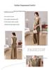 Elegant Sleeveless Tie-Waist T-Shirt Set for Middle-Aged Women - Stylish Summer Two-Piece