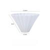 Dopamine Origami Filter Cup Ceramic Coffee Filter Cup Hand Brewed Coffee Pot Filter Drip Filter Pot Hand Brewed Coffee Pot Cover