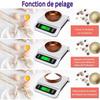 Balance de cuisine - generic - 30kg/1g - écran lcd rétroéclairé - fonction tare - 6 unités de mesure